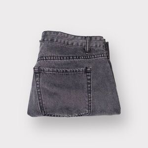 Skinny Fries Black Denim Ripped Mom Jeans | Size 11